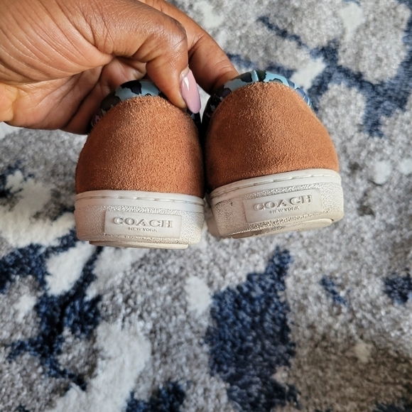 Coach wildbeast napa slip on sneakers brown/mist - Picture 7 of 15